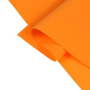 Фоамиран иранский 0,8-1 мм (оранжевый/125) 60х70 см 2638866