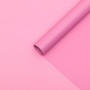 Пленка для цветов "Люкс", матовая, сиреневая, 0,6 х 10 м, 200 г, 40 мкм 5866174