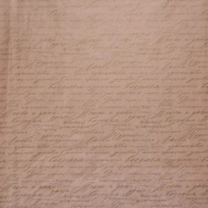 Бумага упаковочная крафтовая «Письмо», золотая краска, 70 × 100 см 4681752