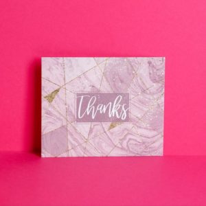 Открытка-комплимент "Thanks" 8,8 × 10,7 см   4701132