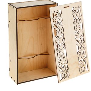 Коробка для вина двойная №2 38*22*11 см