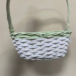Корзина плетеная (ива), 33х23хН13/39см Белый